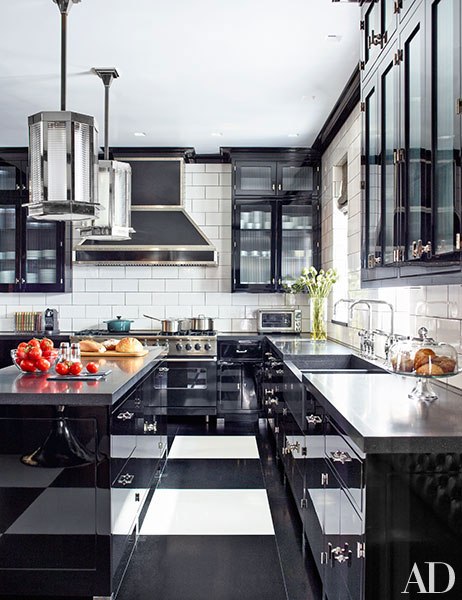 Viking Professional Range in Black Featured in Architectural Digest